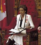 Canada's Governor General, Michaelle Jean.