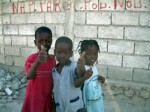 Haitian children - faces of hope. Flavia Cherry photo