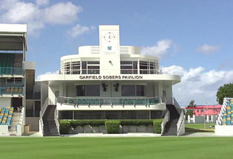 Gary Sobers Pavillion at the new Kensington Oval, Barbados.